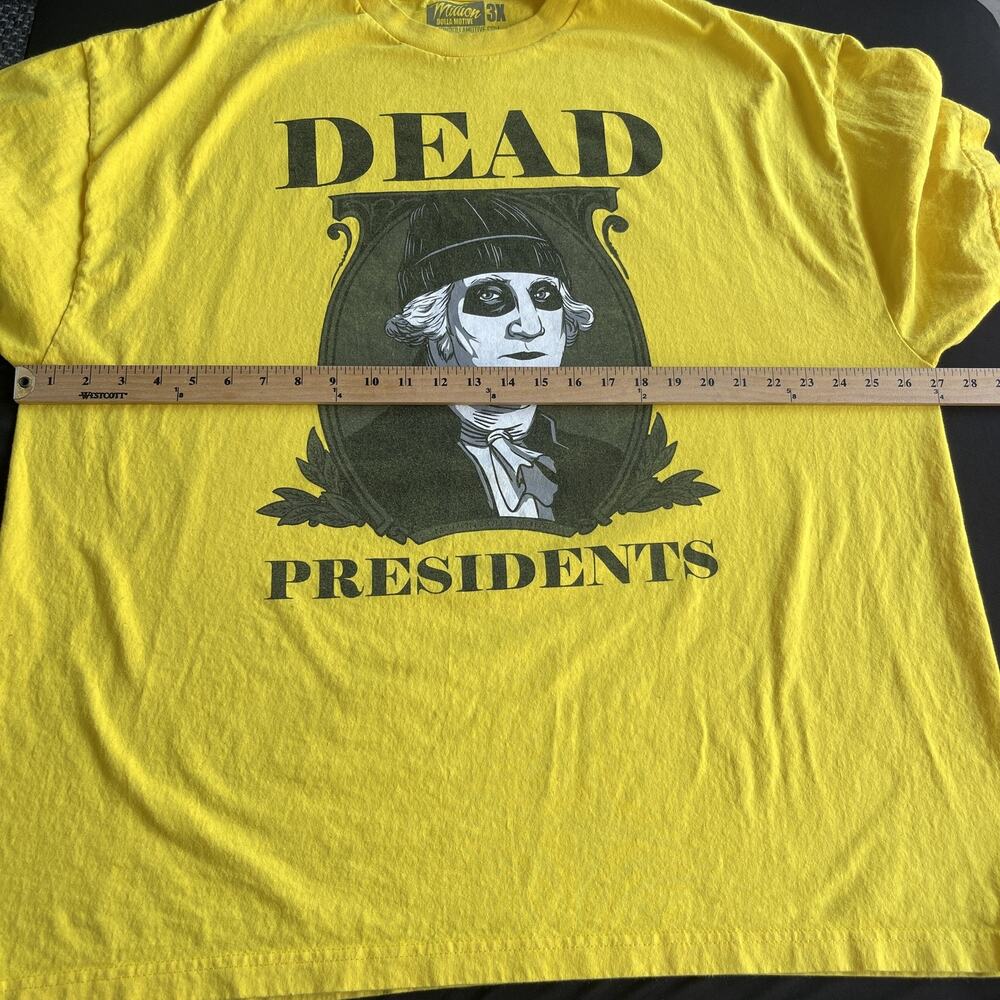 Million Dolla Motive Dead Presidents Shirt Mens 3XL Graphic‎ Tee USA Hip Hop - Picture 5 of 8
